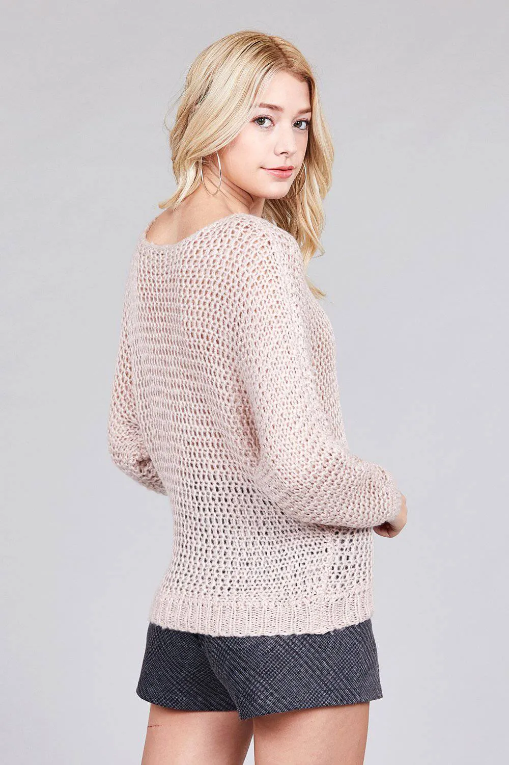 Active USA Woven Sweater