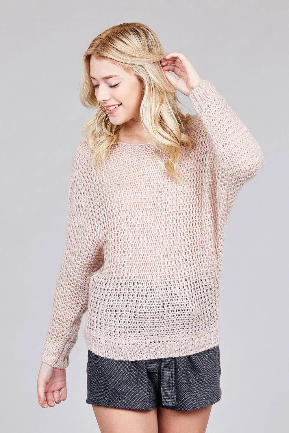 Active USA Woven Sweater