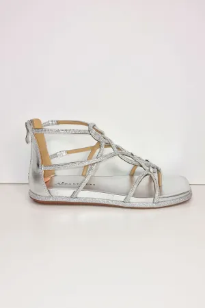 Alma En Pena V23387 Silver Napa Sandals