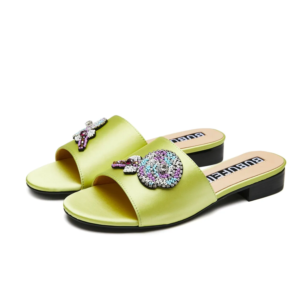 B-FEI  summer designer colorful multicolor sandals slippers - Atila