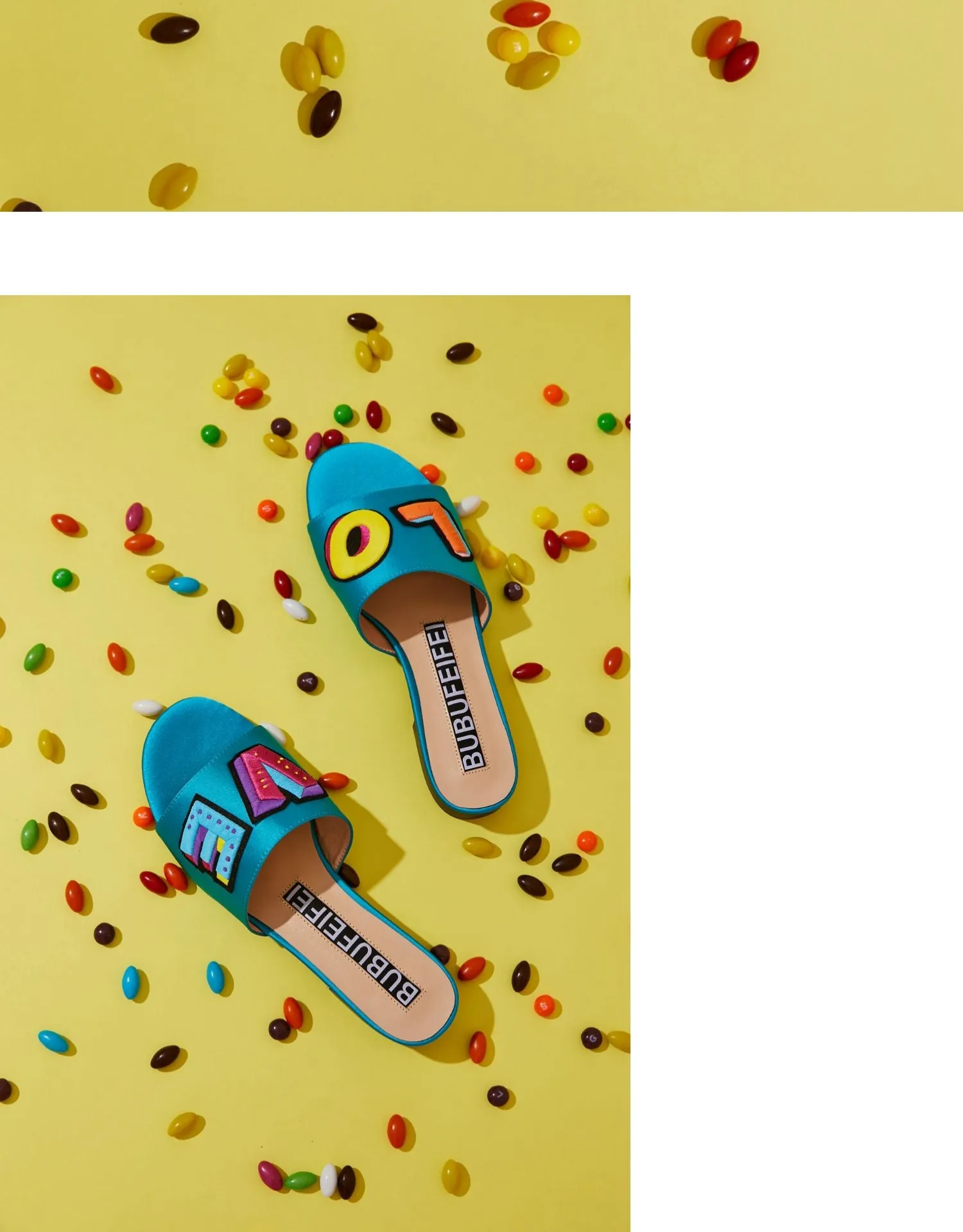 B-FEI  summer designer colorful multicolor sandals slippers - Atila