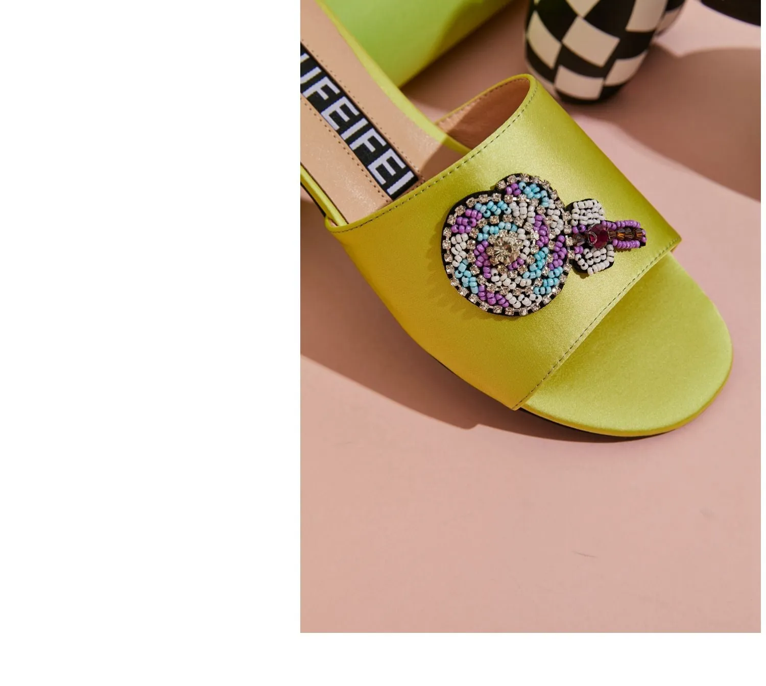 B-FEI  summer designer colorful multicolor sandals slippers - Atila
