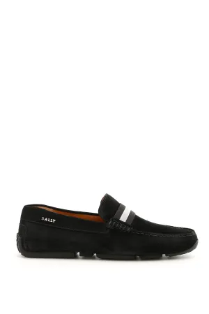 Bally Pearce Suede Loafers