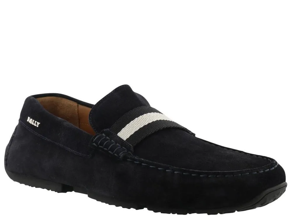 Bally Suede Pearce Loafers