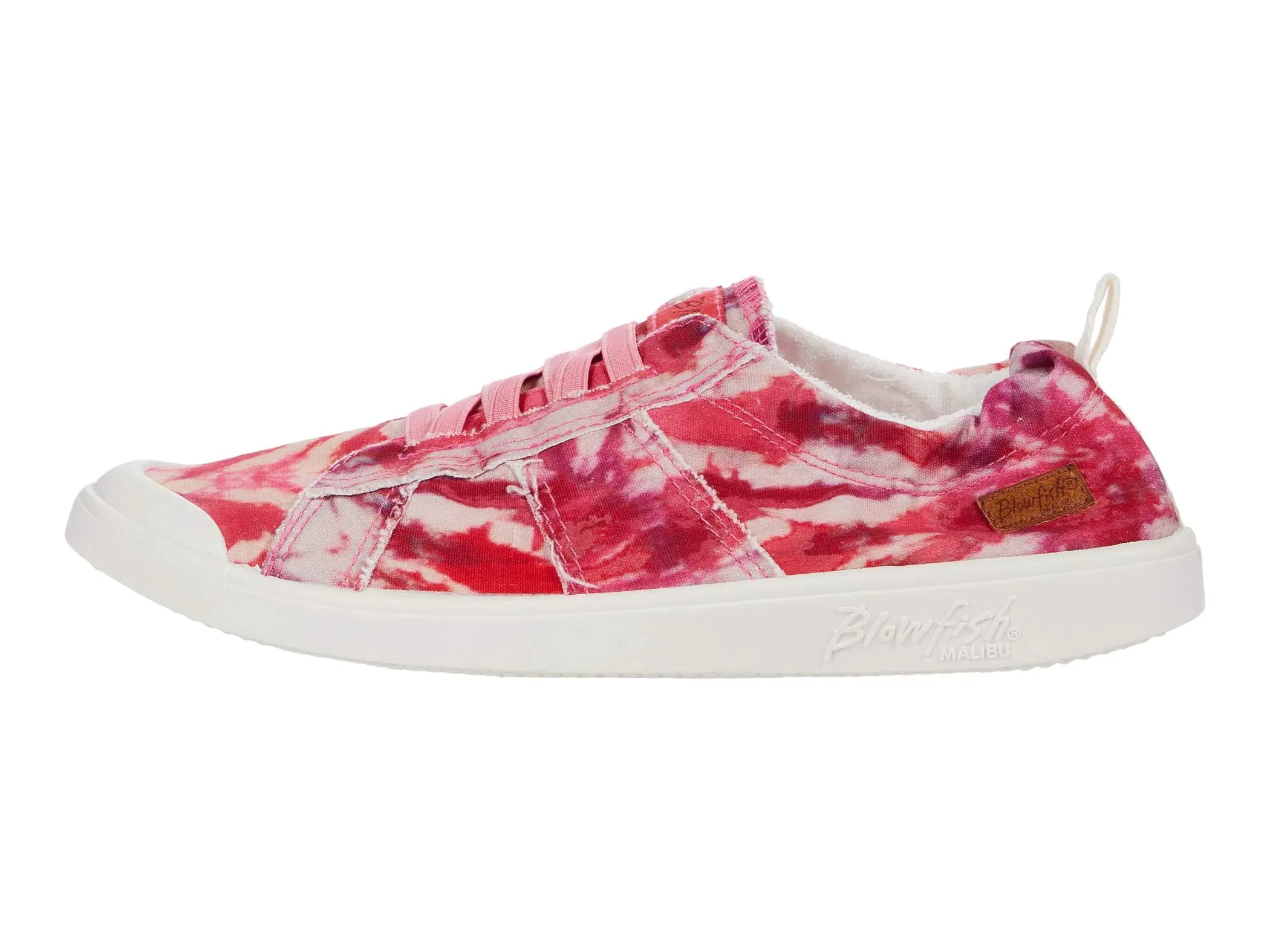 Blowfish Malibu Vex Berry Crush Tie Dye Lace-Up Rounded Toe Fashion Sneakers