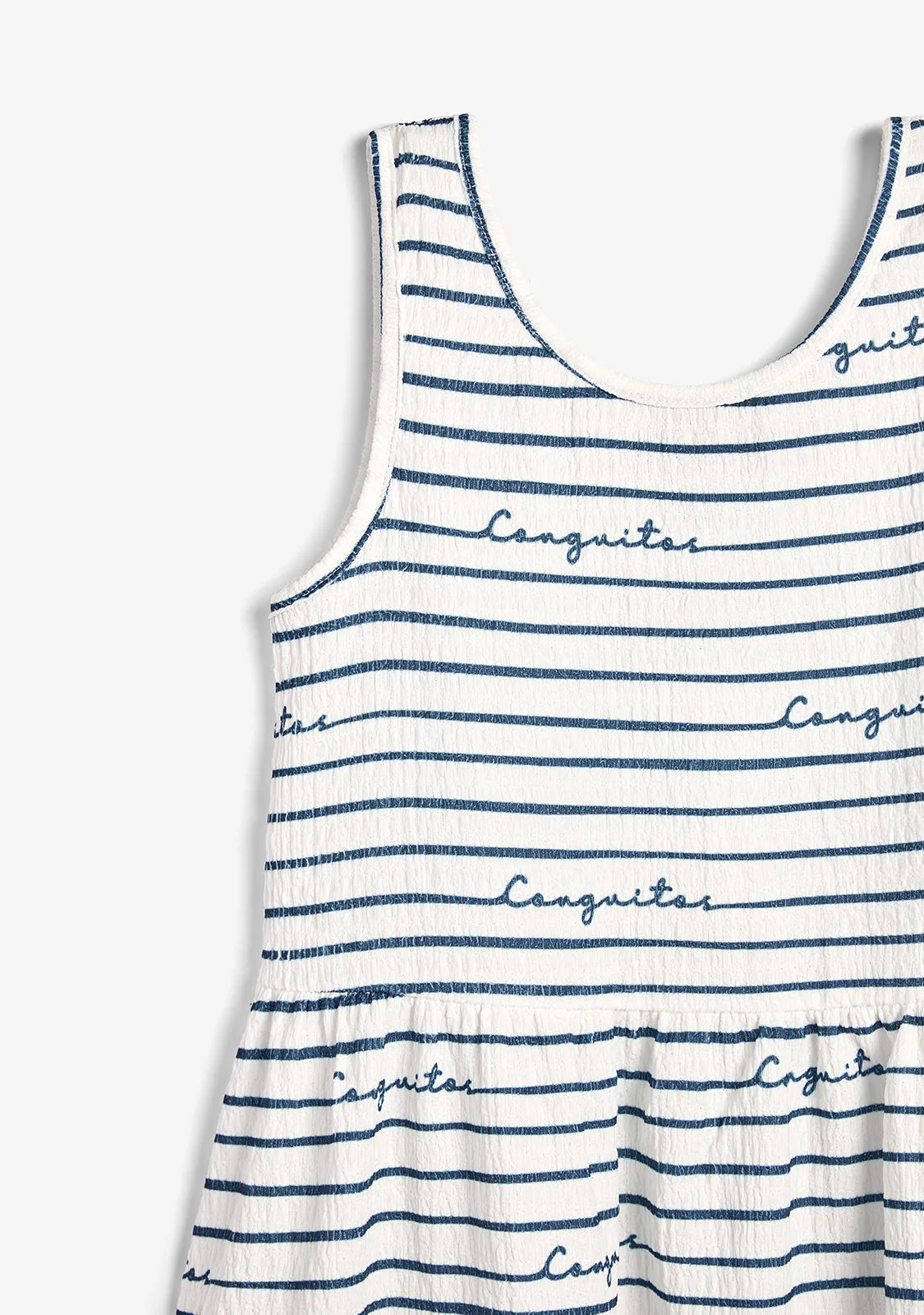 Blue Striped Dress