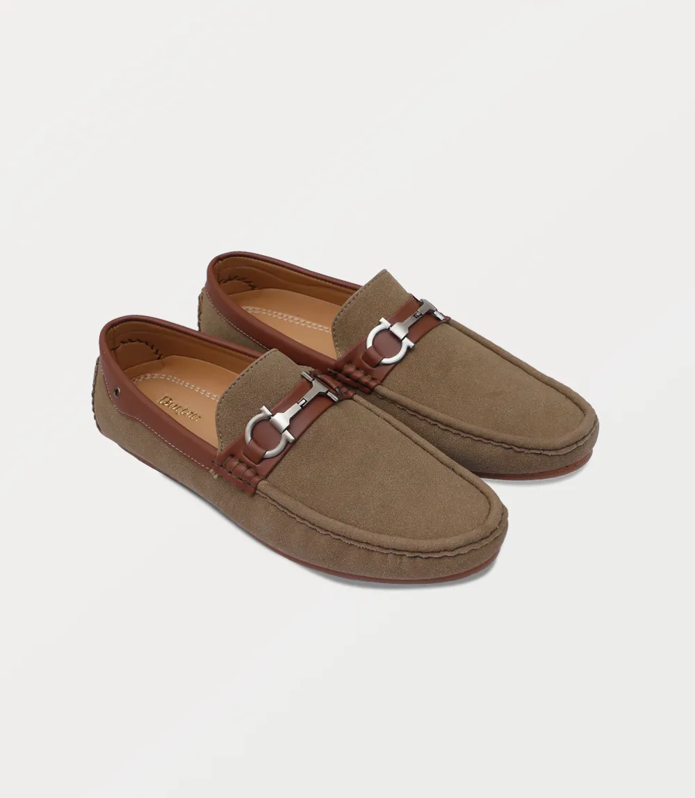 BM6762-OLIVE-Men Loafer