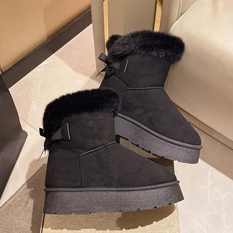 Dameswinterlaarzen - fleece gevoerd, warm en comfortabel