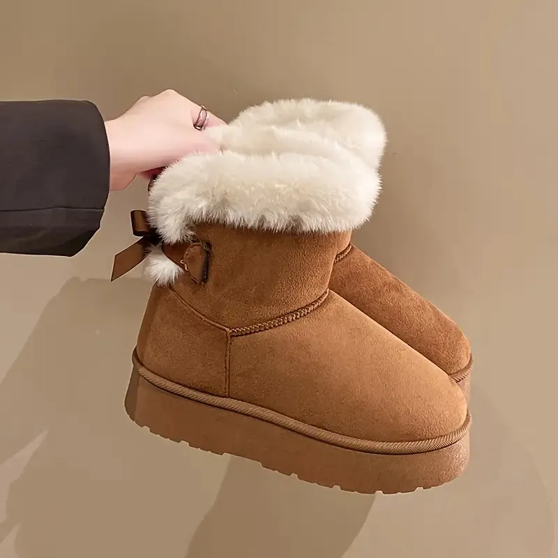 Dameswinterlaarzen - fleece gevoerd, warm en comfortabel