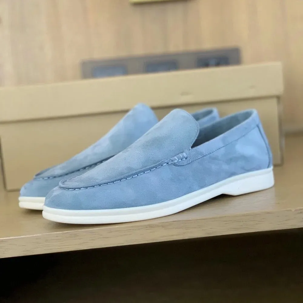 DAVE™ - Men's suede leather loafers.