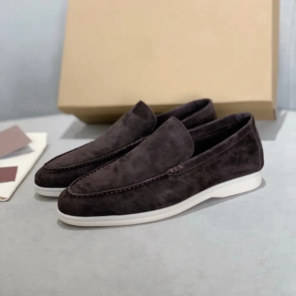 DAVE™ - Men's suede leather loafers.