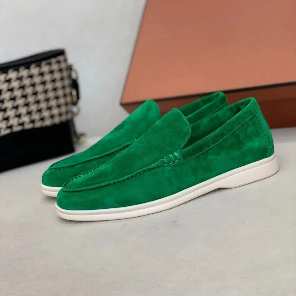 DAVE™ - Men's suede leather loafers.