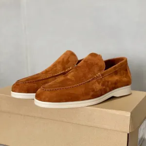 DAVE™ - Men's suede leather loafers.