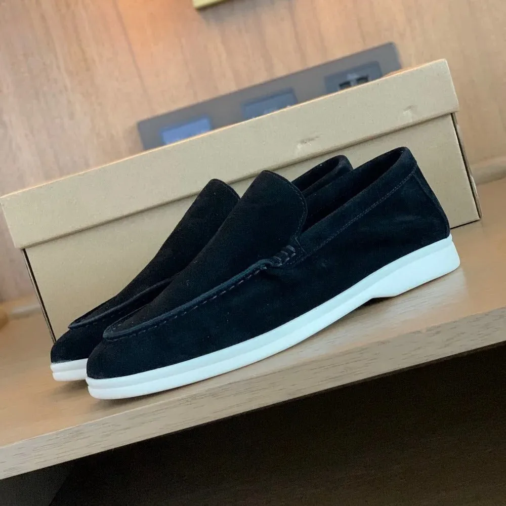 DAVE™ - Men's suede leather loafers.