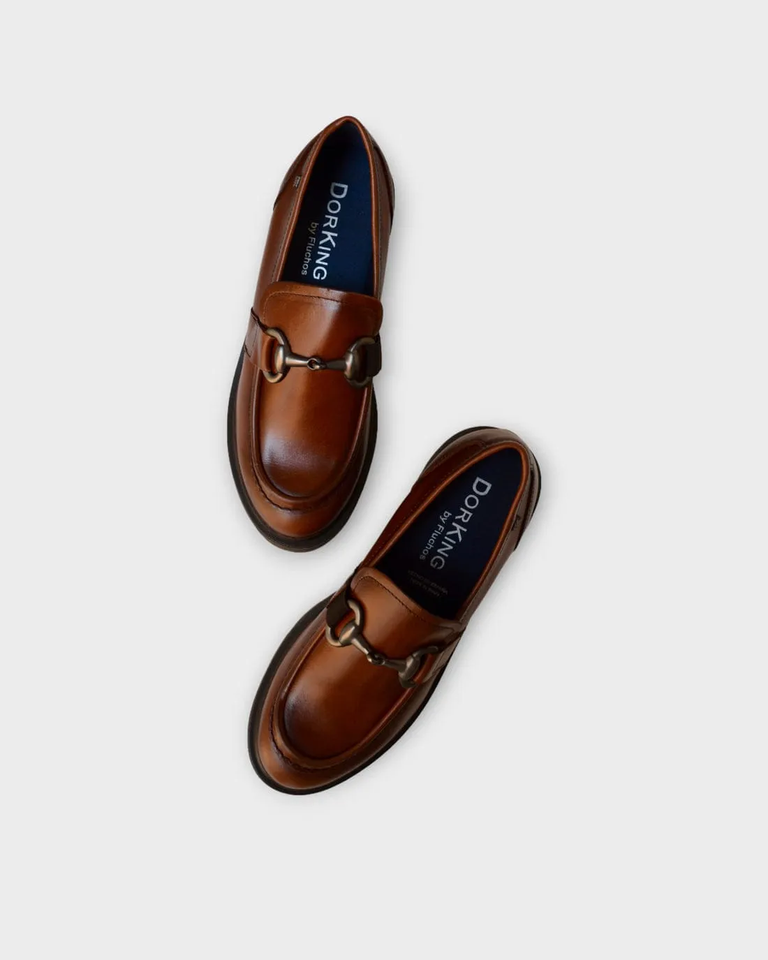 Dorking Women's Norte Loafers- Castagno