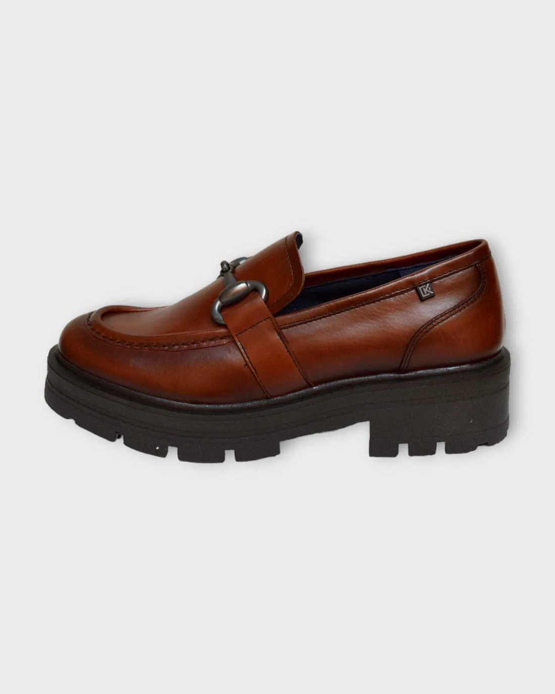 Dorking Women's Norte Loafers- Castagno