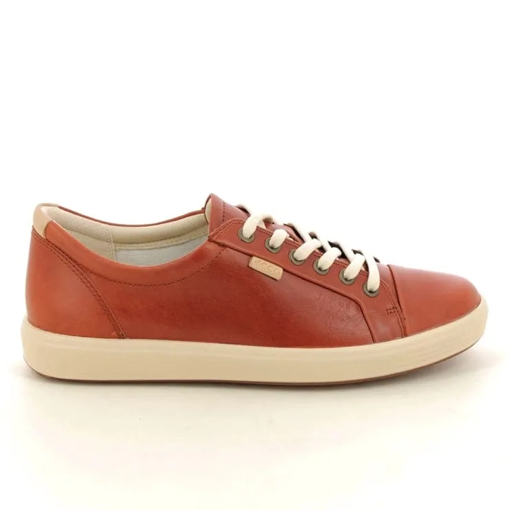 Ecco Women's Soft 7 Sneakers- Cognac