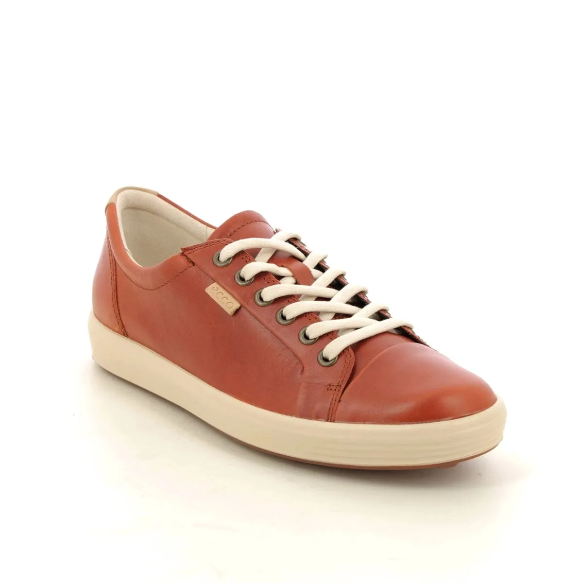 Ecco Women's Soft 7 Sneakers- Cognac