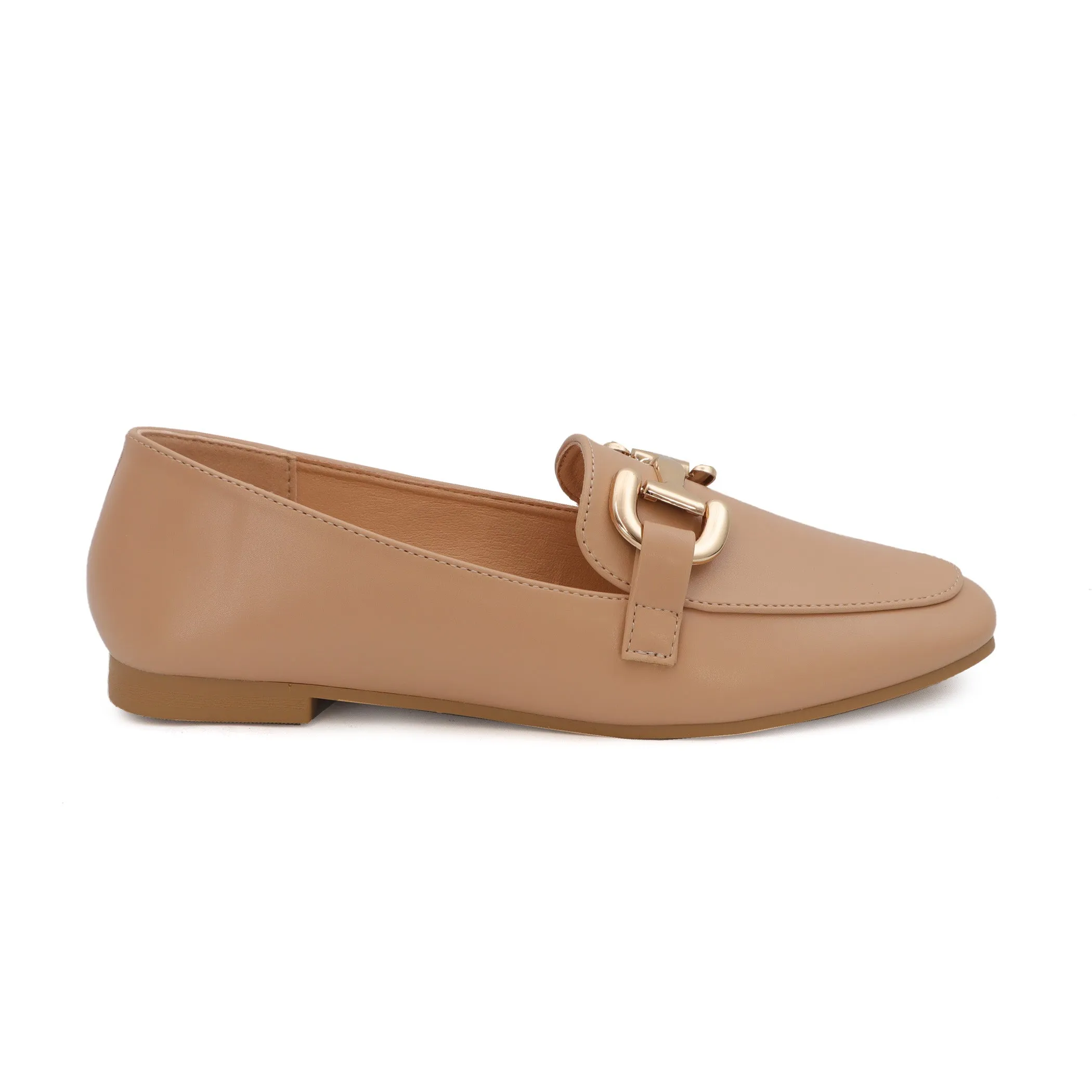 EDLINE-22 Women's Flat Loafer With Large Buckle