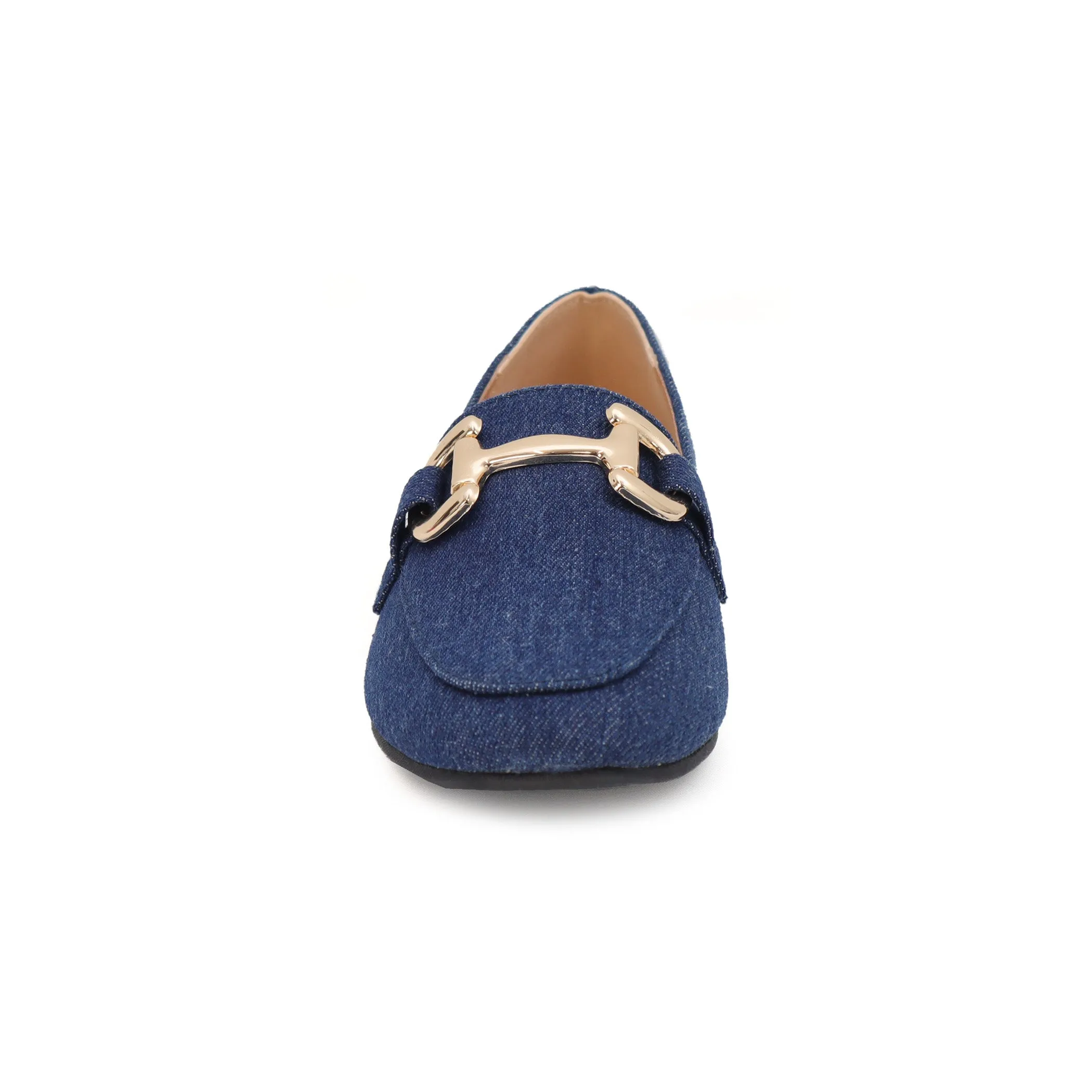 EDLINE-22 Women's Flat Loafer With Large Buckle