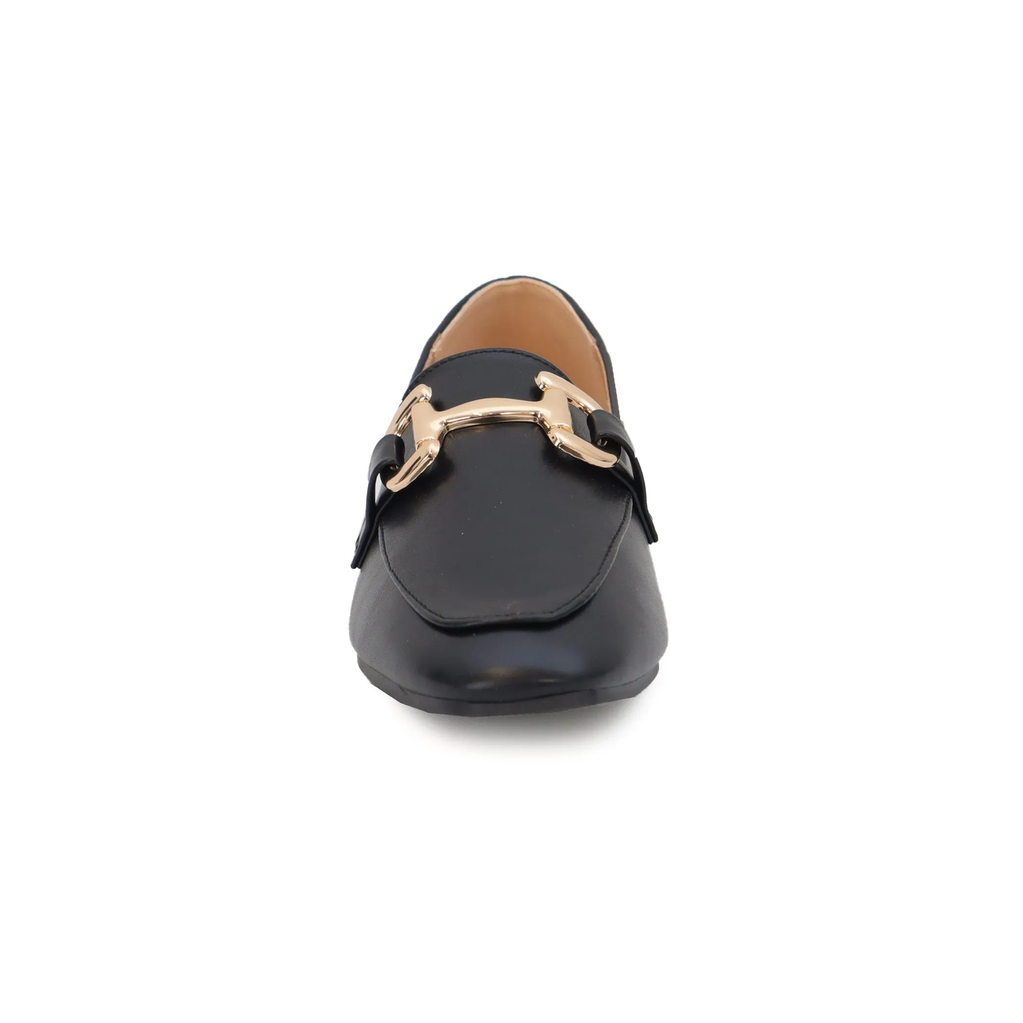 EDLINE-22 Women's Flat Loafer With Large Buckle