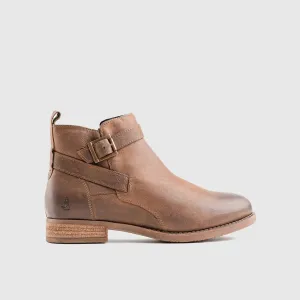 Elizabeth Comfort Ankle Boots Brown 01341