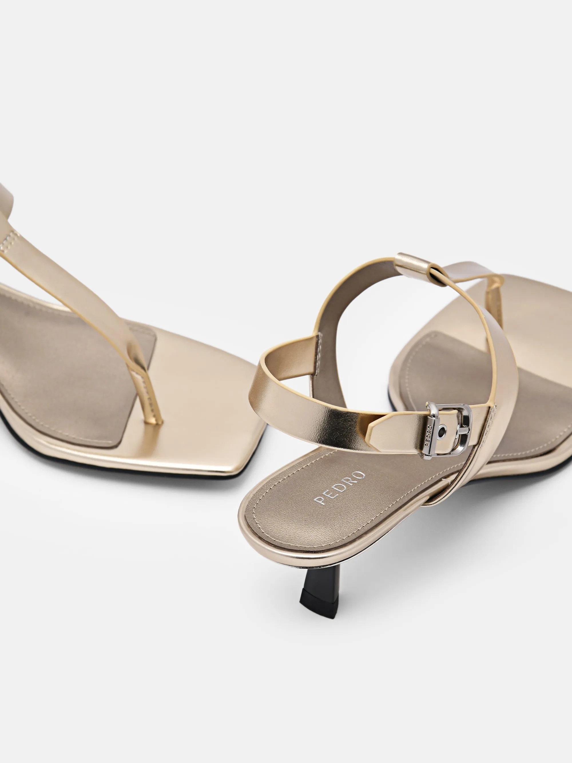 Helix Heel Sandals