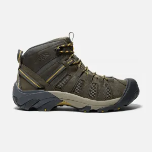 Keen Men's Voyageur Mid Hiking Boots- Raven/ Tawny Olive