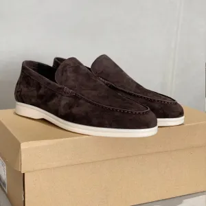Loafers i mockaläder för män