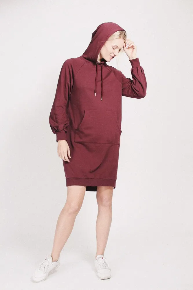Long Hoodie - Vineyard wine