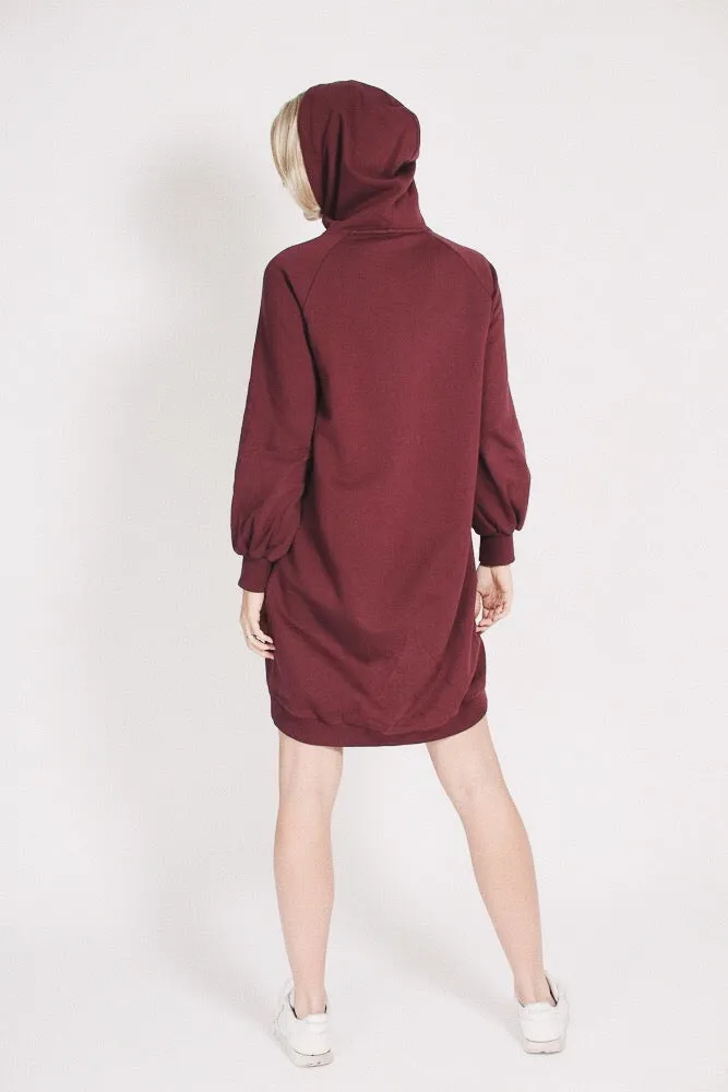Long Hoodie - Vineyard wine