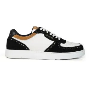 Mccoy Luka suede Men's Sneakers Black & White