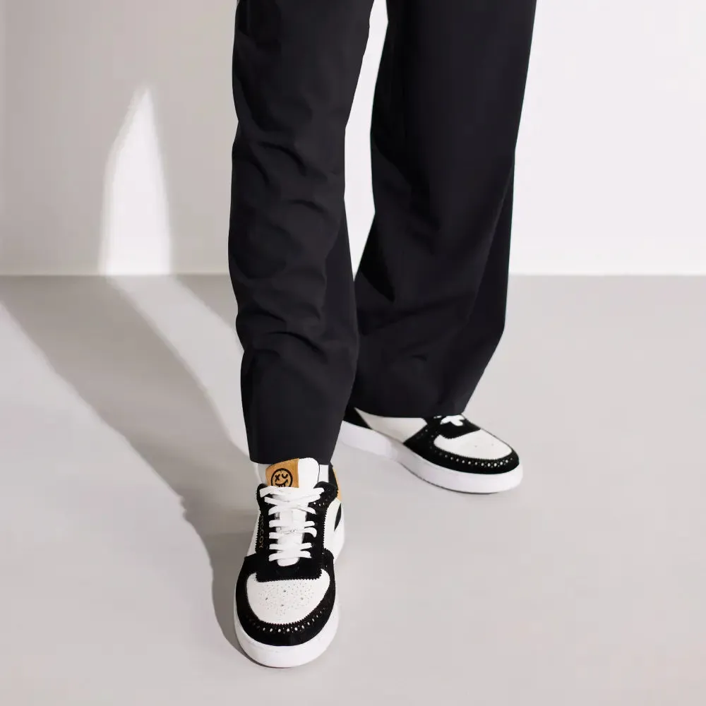 Mccoy Luka suede Men's Sneakers Black & White