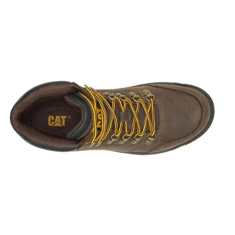 Mens Caterpillar Outline (Soft Toe) Boot  Reliable Workwear for All-Day Comfort