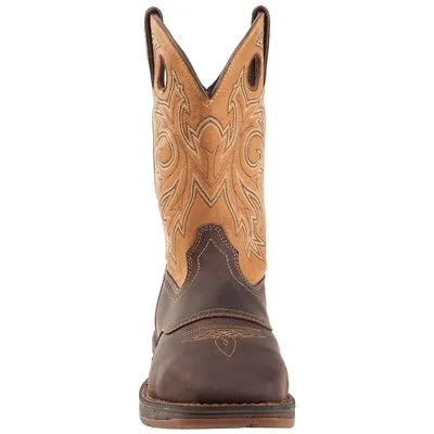 MEN'S DURANGO WATERPROOF STEEL TOE WESTERN WORK BOOTS DB019