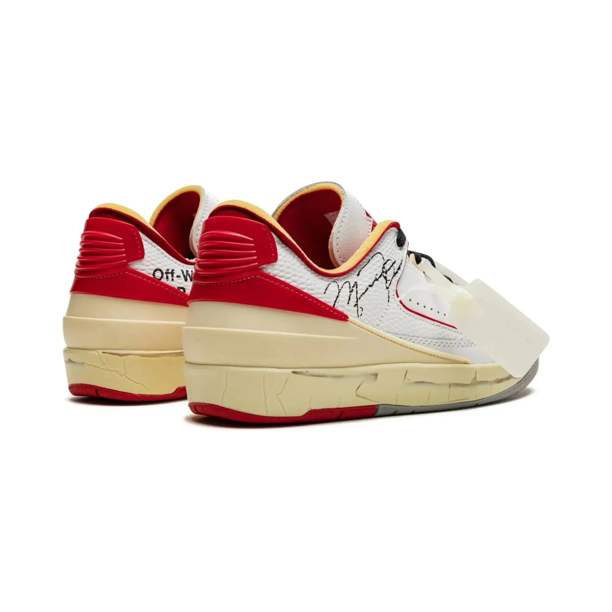 Nike Air Jordan 2 Retro Low SP X Off-White "White Red"