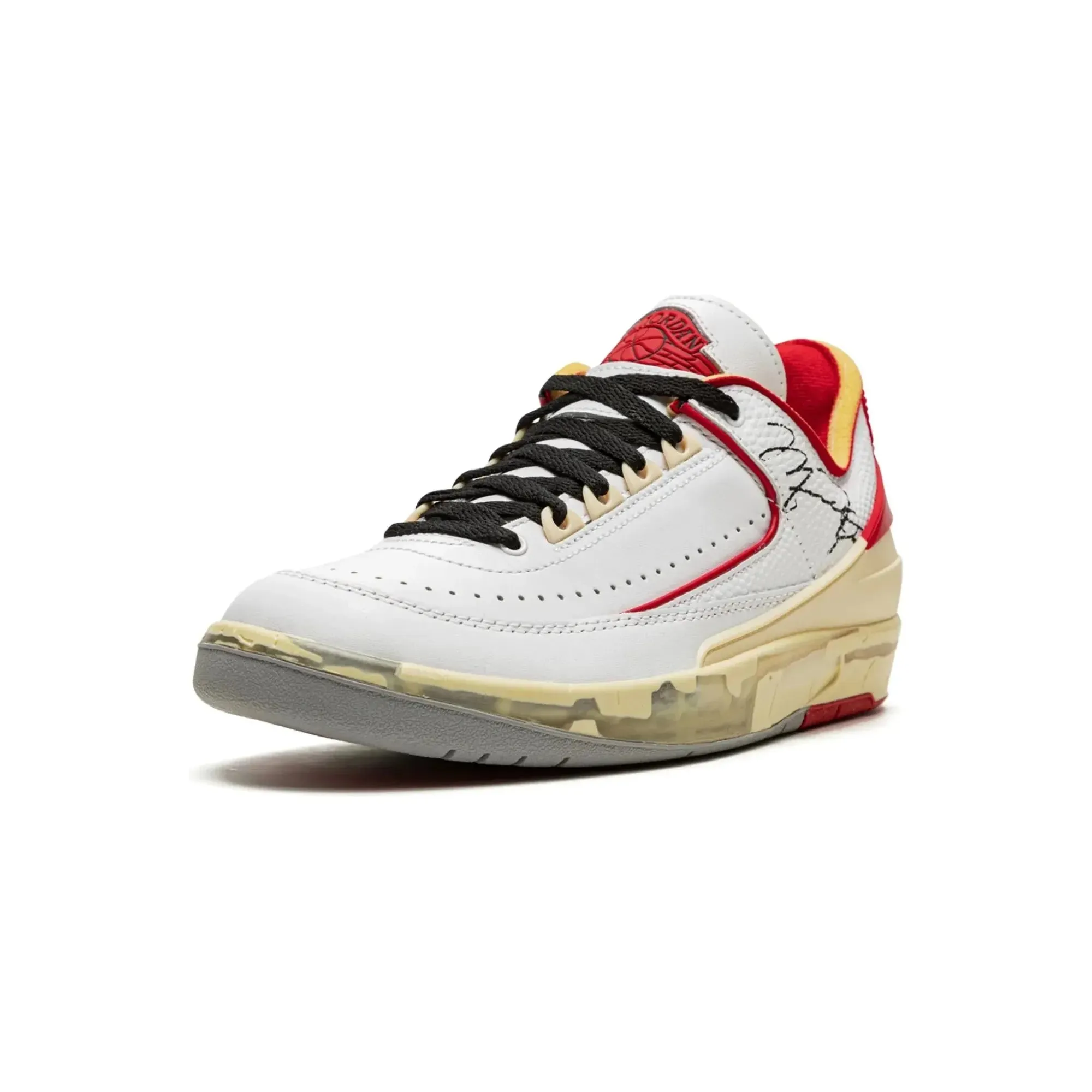 Nike Air Jordan 2 Retro Low SP X Off-White "White Red"