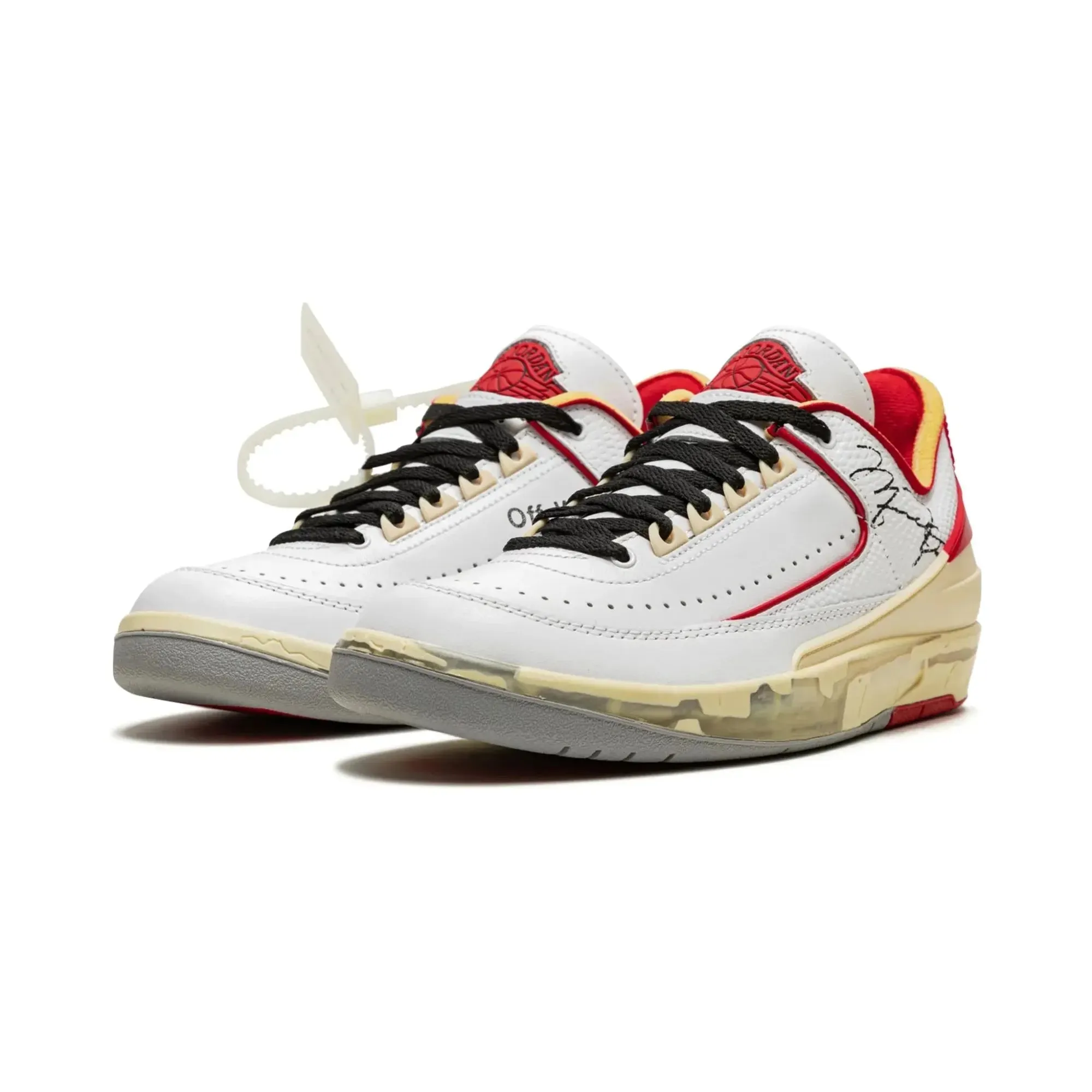 Nike Air Jordan 2 Retro Low SP X Off-White "White Red"