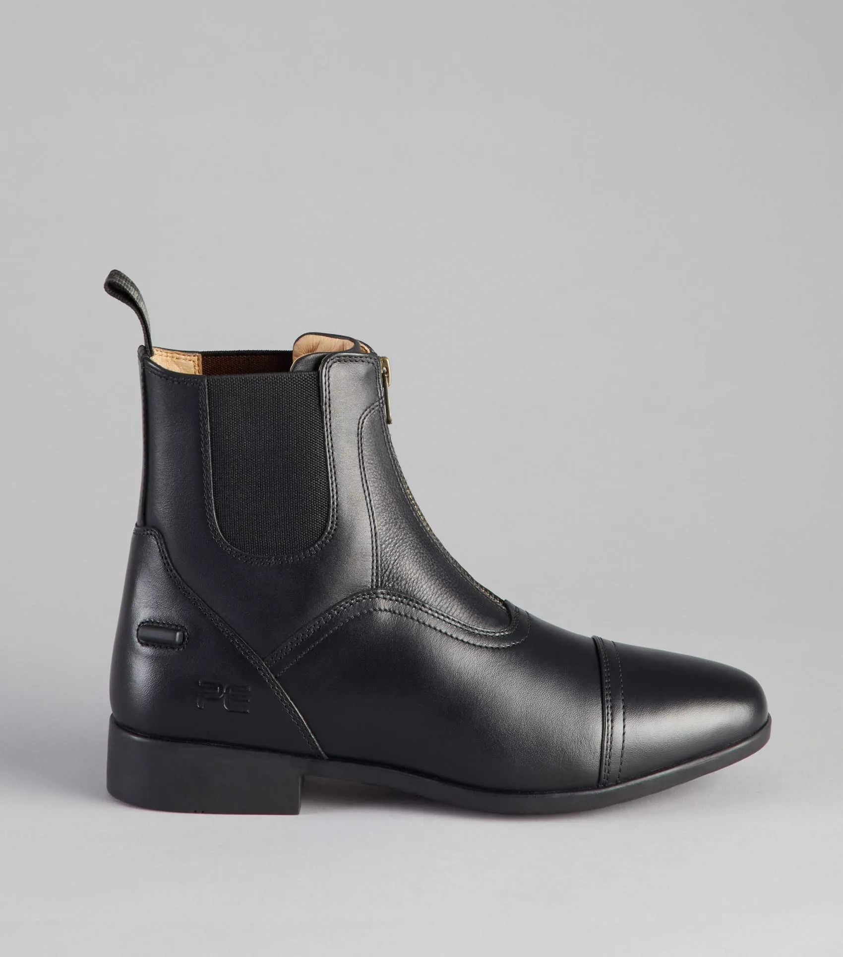 Premier Equine Virtus Junior Leather Paddock Boot - Black