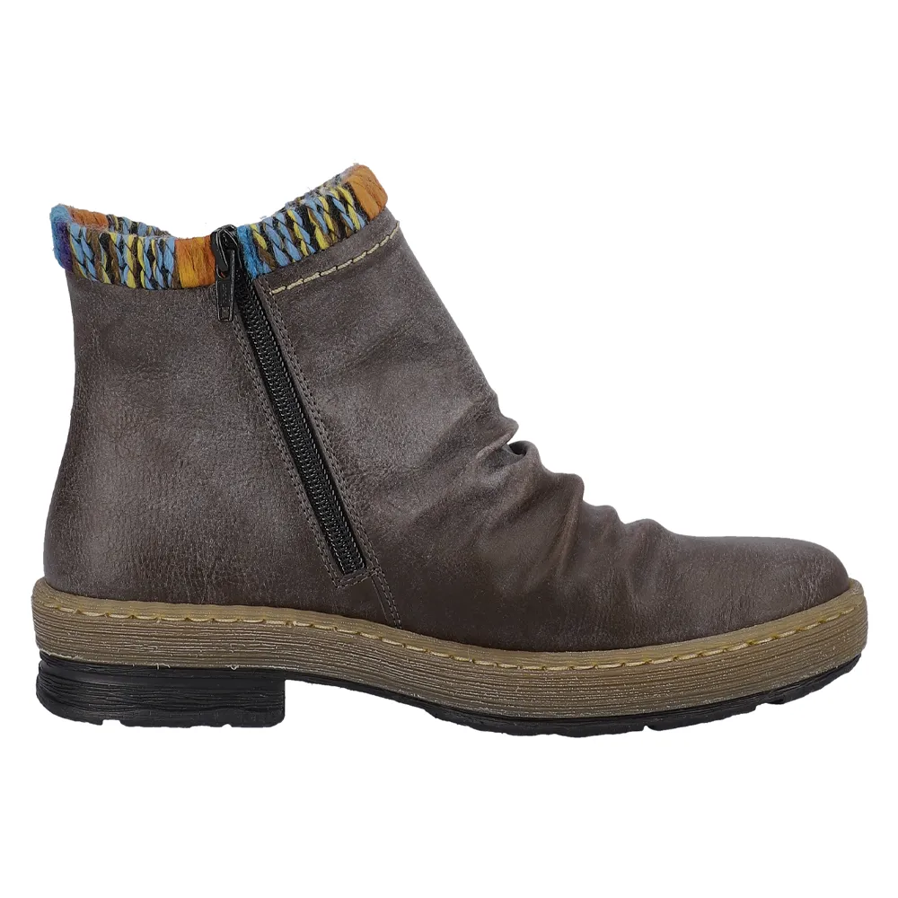 Rieker Z6755 Felicitas Basalt Ankle Boot (Women's)