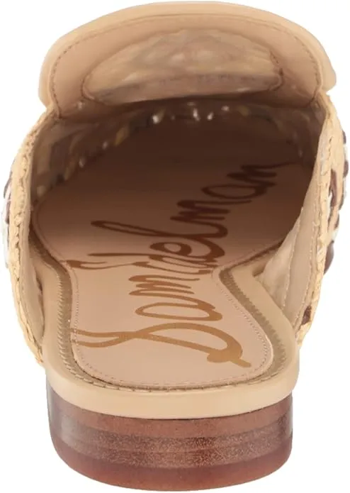 Sam Edelman Linnie Summer Multi Slip On Round Toe Flat Dress Fashion Mules Shoes