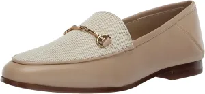 Sam Edelman Loraine Sandshell Leather Almond Toe Slip On Classic Wide Loafers