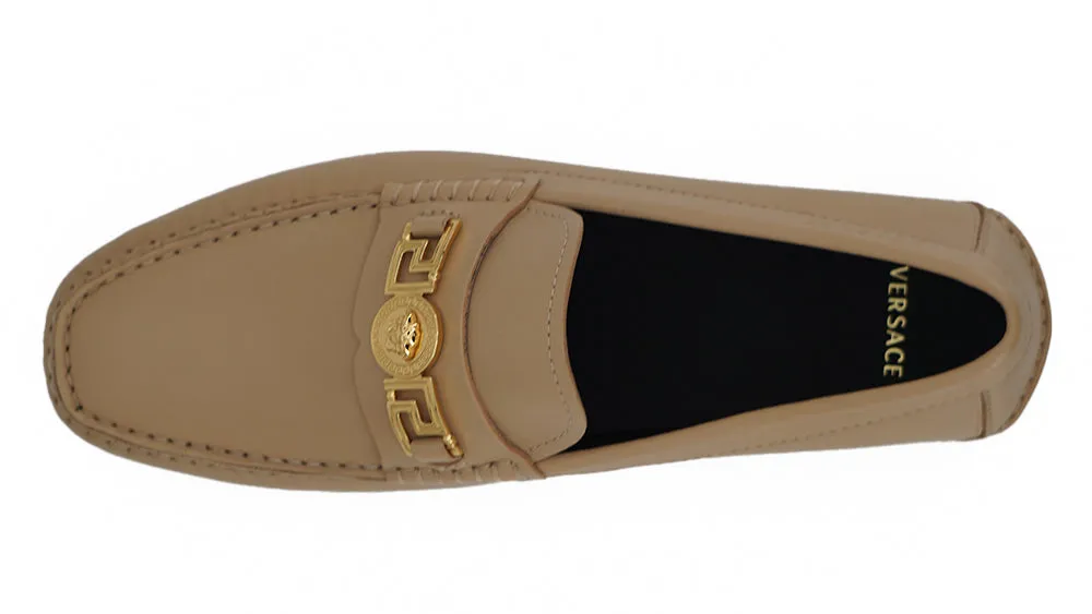 Versace Beige Læder Sko