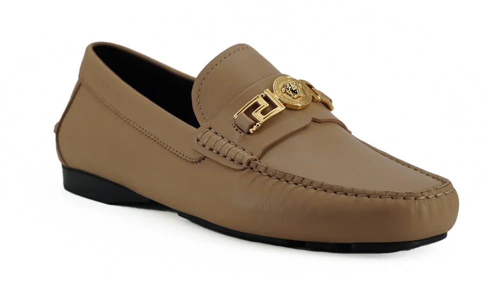 Versace Beige Læder Sko