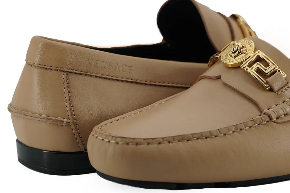Versace Beige Læder Sko