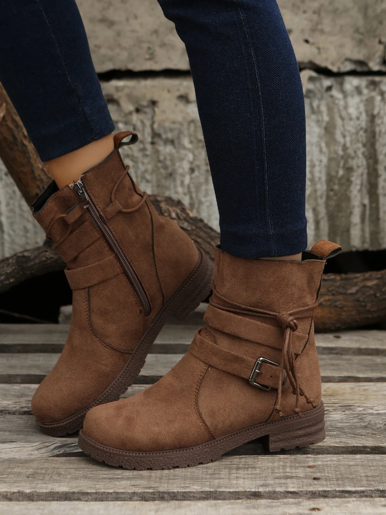 Warm Casual Low Boots For Women