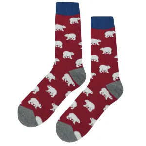 Warm Polar Bear Socks